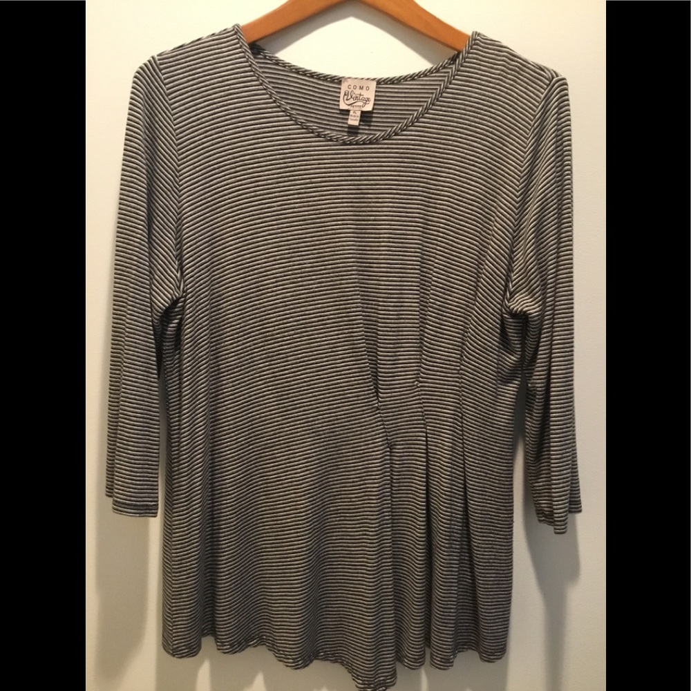 Como Vintage PL Striped Top